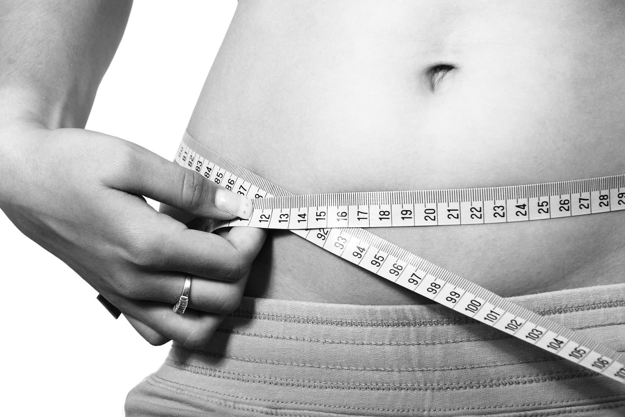 perte de poids après l'accouchement, mesure du tour de ventre